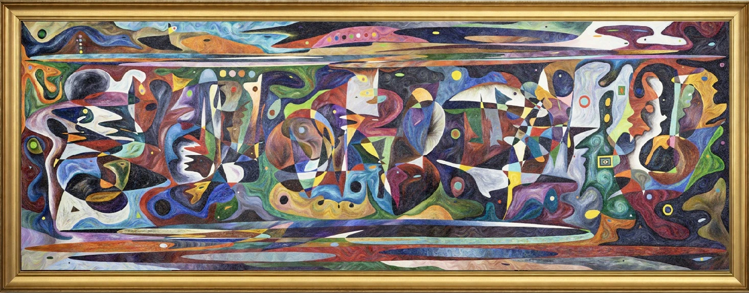 Al-Masihiyya – monumental oil painting by غيورغي فيرتوسو