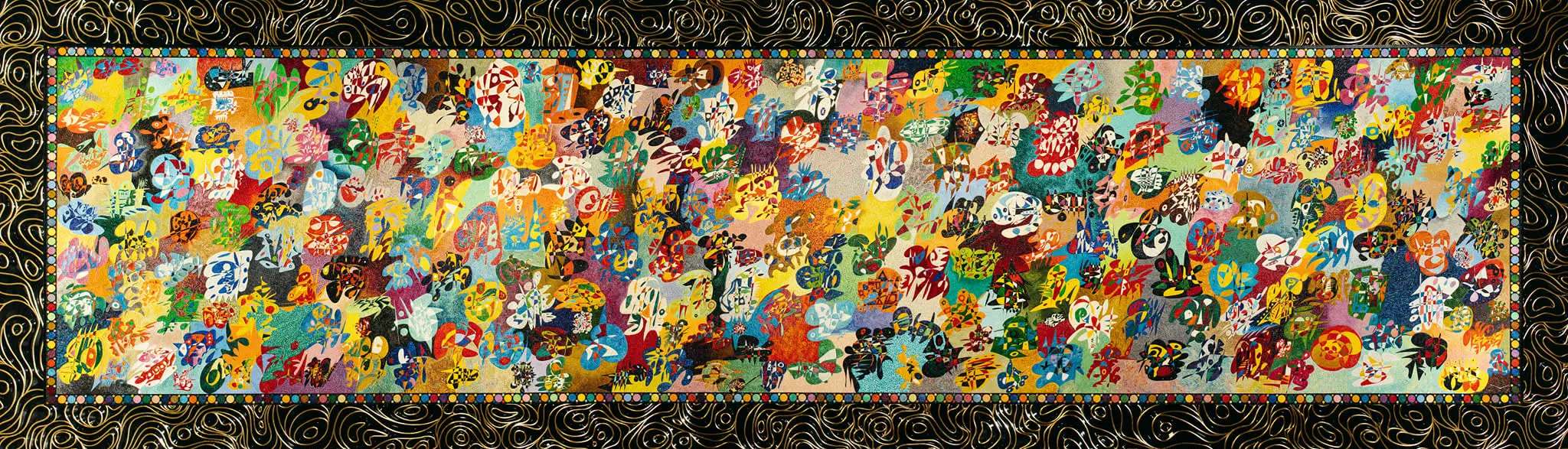 Al-DNA Al-Ilahi – monumental oil painting by غيورغي فيرتوسو