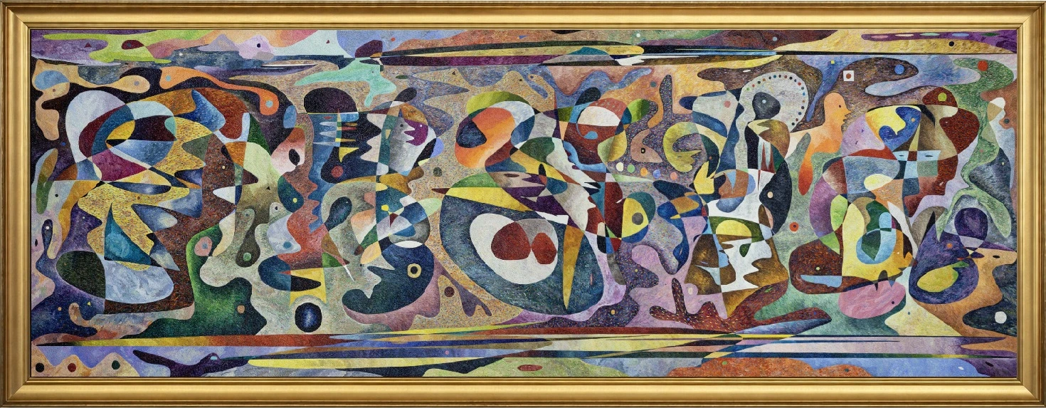Al-Jainiyya – monumental oil painting by غيورغي فيرتوسو
