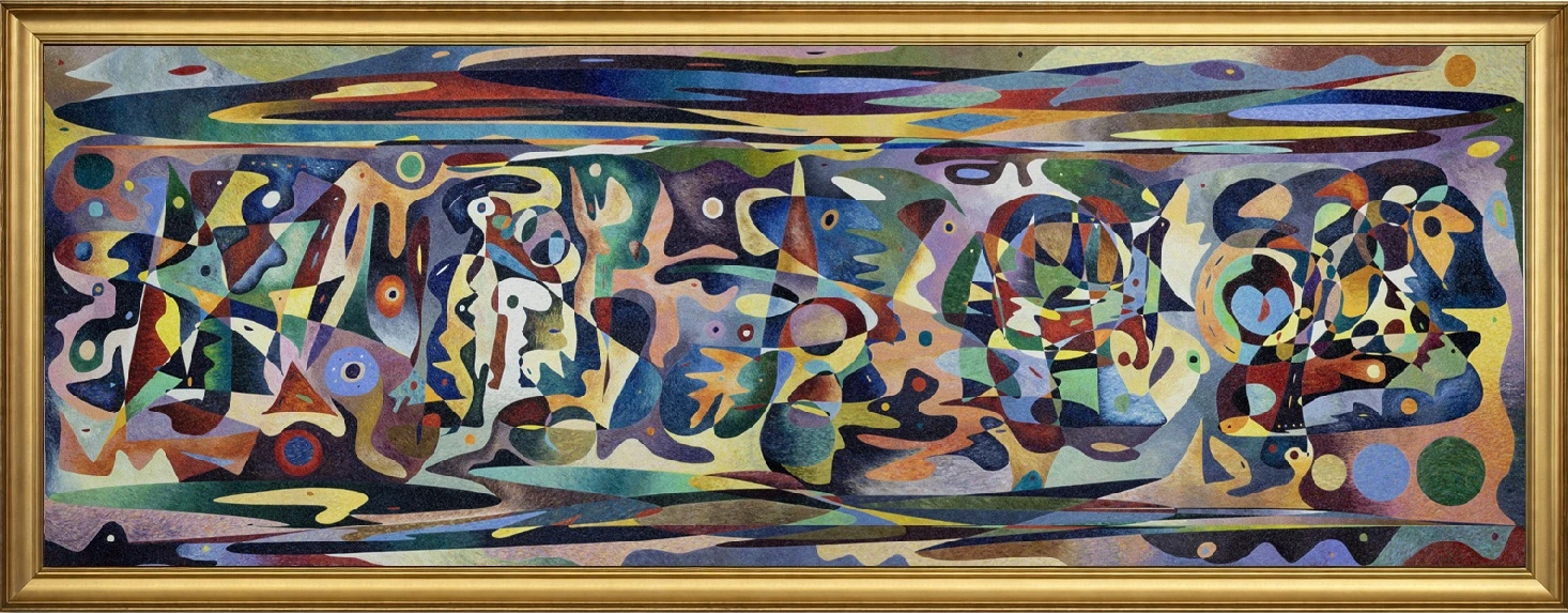 Al-Taoiyya – monumental oil painting by غيورغي فيرتوسو